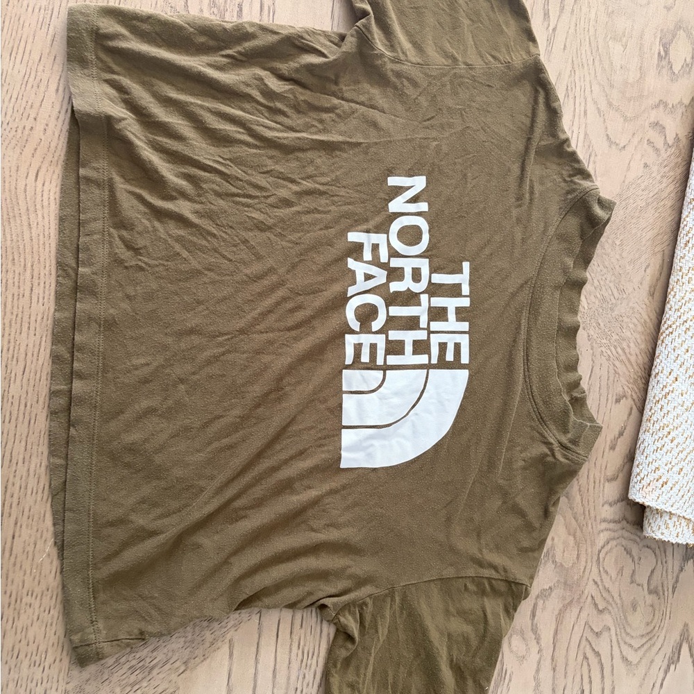 The North Face Olive Crop Top